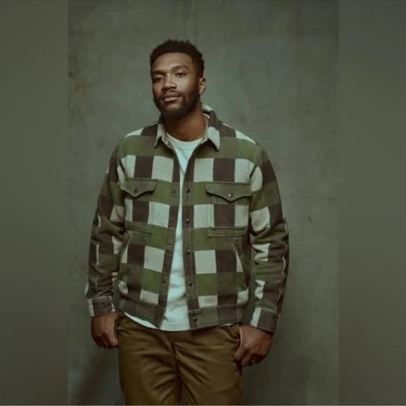 FILSON BEARTOOTH CAMP JACKET CINDER/OLIVE - Picture 1 of 6